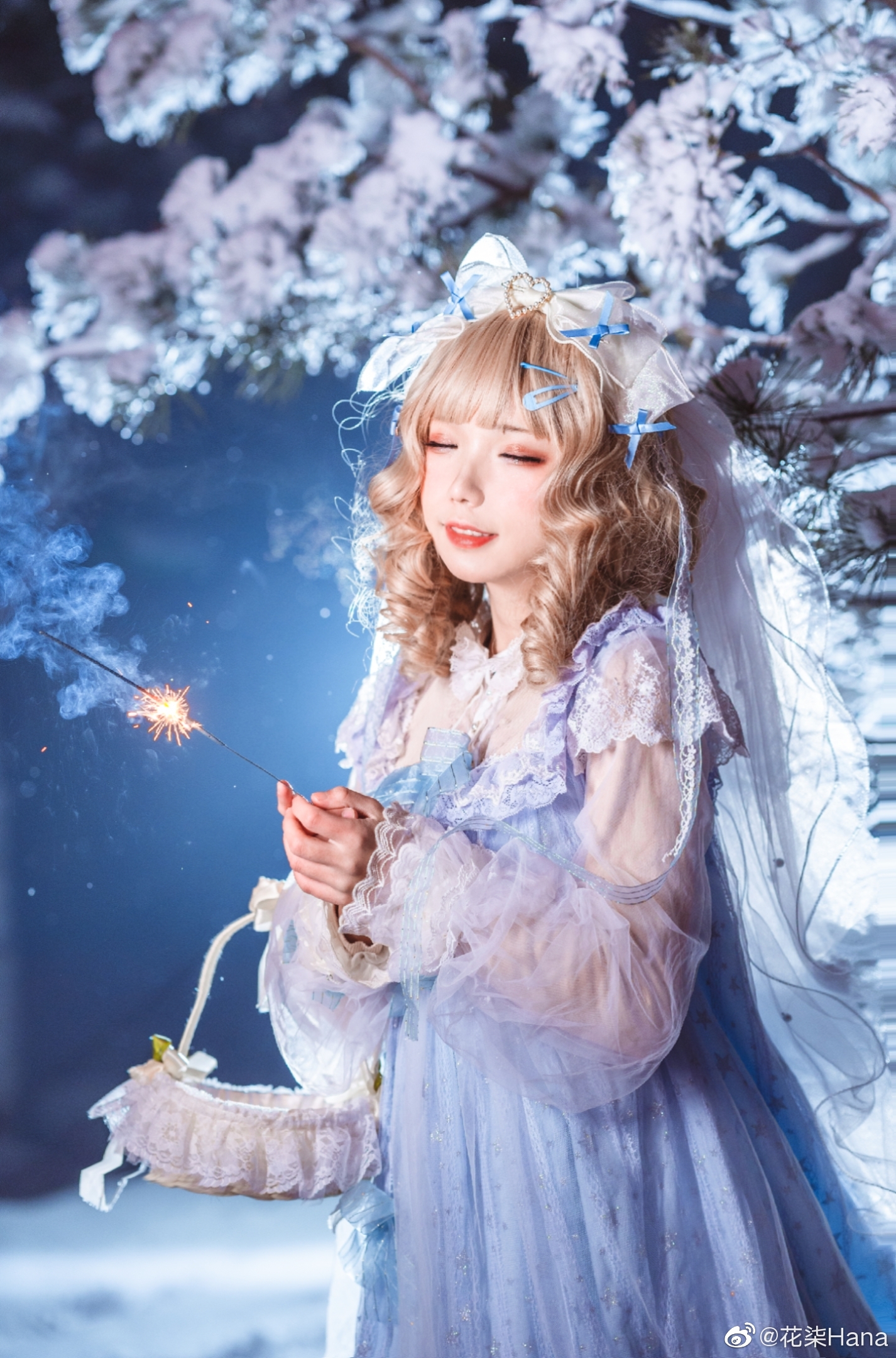 lolita装扮『我要星辰与雪爲我奔赴而来』@花柒Hana